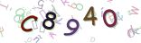 This is a captcha-picture. It is used to prevent mass-access by robots. (see: www.captcha.net)
