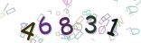 This is a captcha-picture. It is used to prevent mass-access by robots. (see: www.captcha.net)